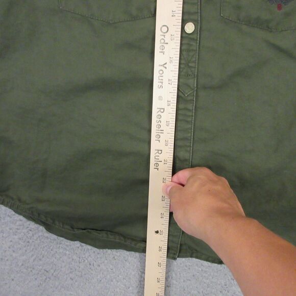 Zadig & Voltaire Taskal Cotton Twill Top size S Military Army Officers Jacket - Picture 9 of 12